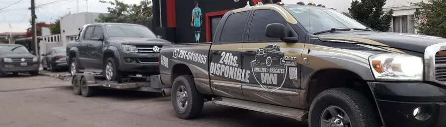 Camioneta MyV lista para un servicio